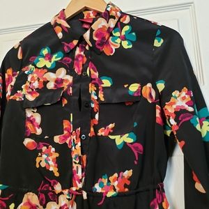 Merona Floral Shirt Dress Target